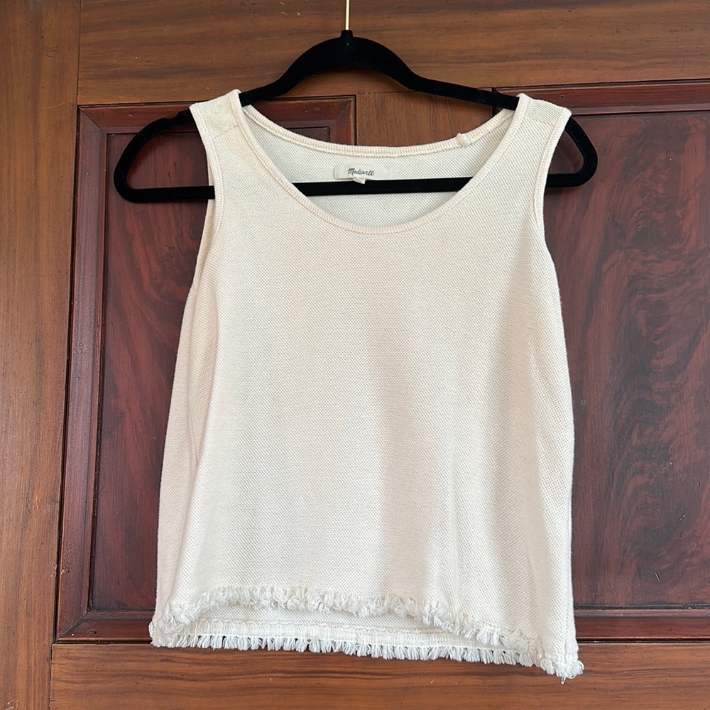 Madewell Coastland Tassel Tank E9983